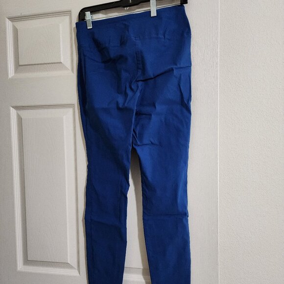 Worthington Bright Blue Slacks Size 4 Like New - Picture 2 of 3